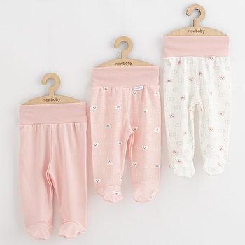 Kojenecké polodupačky New Baby Classic II Holka růžová