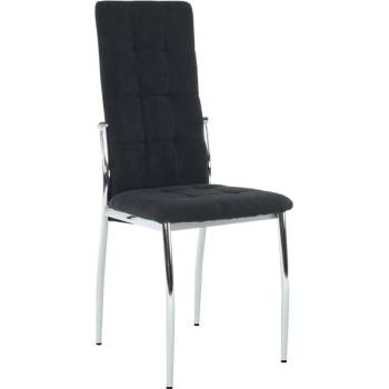 Kondela Adora new černá látka / kov