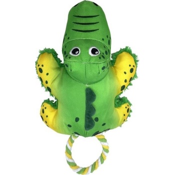 Kong Cozie Tuggz hračka pro psy aligátor M L