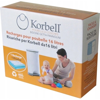 Korbell Náhradní náplň do koše na pleny 18L / 46cm