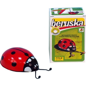 Kovap Beruška na klíček sluníčko červené