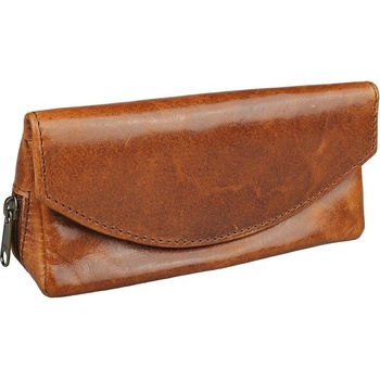 Kožené pouzdro na tabák hnědé