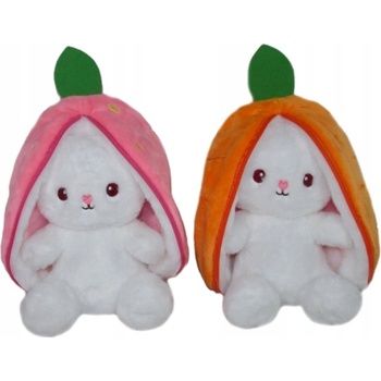 králíček skrývající se v mrkvi 25 cm