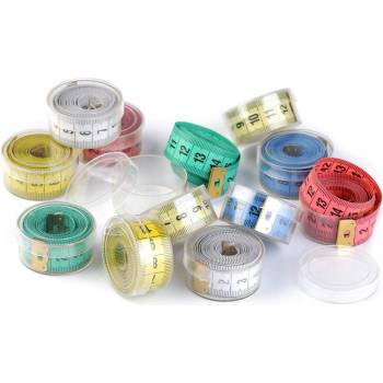 Krejčovský metr 150cm v krabičce