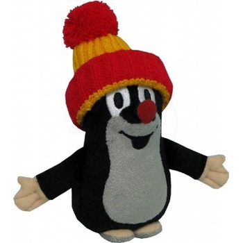 Krteček Baby s modrou čepicí 25 cm