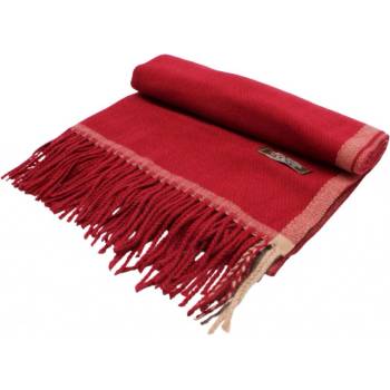 Krumlovanka dámská zimní vínová šála Cashmere Sensation měkká šála s kašmírovým omakem P-72617-RF