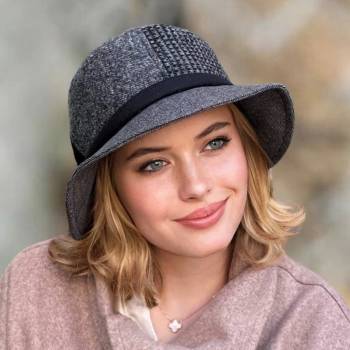 Krumlovanka zimní dámský klobouk Bucket s flísovou podšívkou Ba-30195526-800