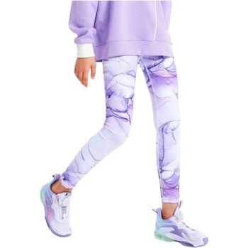 Kugo Dívčí funkční legíny SL3560 fialové