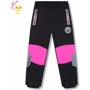 Kugo dívčí softshellové kalhoty HK5655 černá