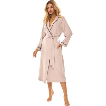 L&L dámský župan 2506 Béžová