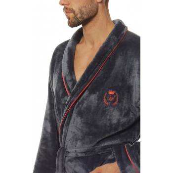 L&L pánský župan 2111 tmavě šedá