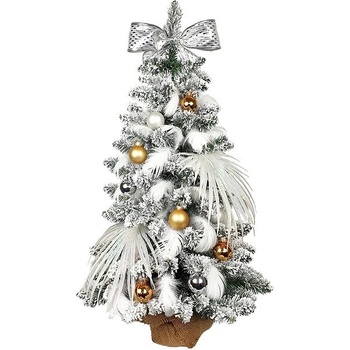 LAALU Ozdobený stromeček POLÁRNÍ ZLATÁ 60 cm s 41 ks ozdob a dekorací