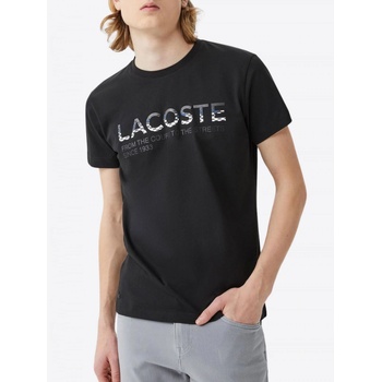Lacoste Logo Black tričko černá