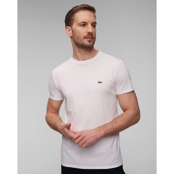Lacoste pánské tričko Th6709 Bílé