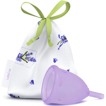 LadyCup Menstruační kalíšek LUX dotek levandule vel. S