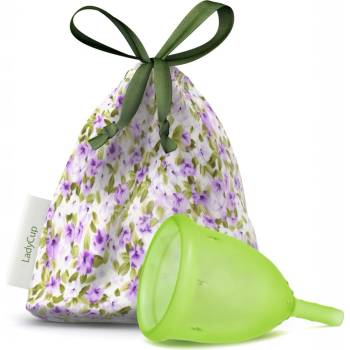 LadyCup Menstruační kalíšek LUX zelený vel. L