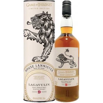 Lagavulin Game of Thrones House Lannister Limited Edition 9y 46% 0,7 l (tuba)