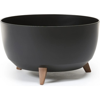 LAMELA plastová mísa na nožkách ROMA 47 cm černý