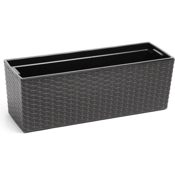 LAMELA Truhlík BEGONIA 560x119x190mm rattan antracit