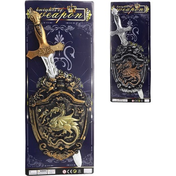 Lamps meč plastový 46 cm se štítem