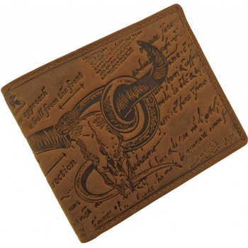 Landleder pánská kožená Přírodní kůže hnědá