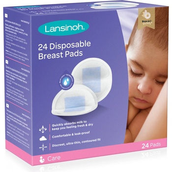 Lansinoh jednorázové vložky do podprsenky 24 ks