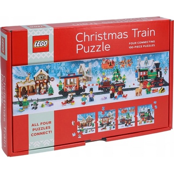 LEGO Chronicle Books® Vánoční vlak 4x100 dílků