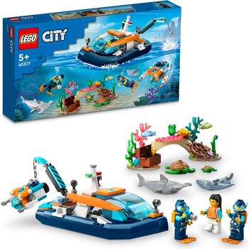 LEGO® City 60377 Průzkumná ponorka potápěčů