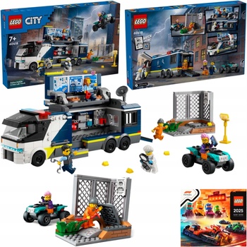 LEGO® City 60418 Mobilní kriminalistická laboratoř policistů