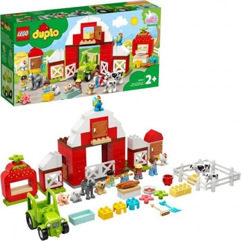LEGO® DUPLO® 10952 Stodola traktor a zvířátka z farmy