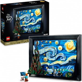 LEGO® Ideas 21333 Vincent van Gogh Hvězdná noc