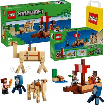 LEGO® Minecraft 21259 Plavba na pirátské lodi
