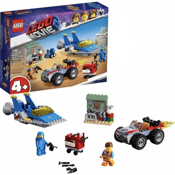 LEGO® Movie 70821 Emmetova a Bennyho dílna „Postav a oprav to“!