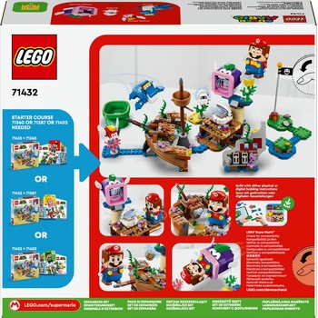 LEGO® Super Mario 71432 Dobrodružství Dorriho ve vraku