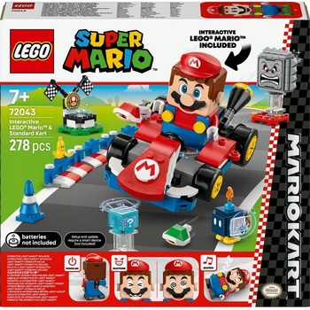 LEGO® Super Mario™ 72043 Interaktivní Mario™ a Standard Kart