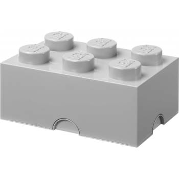 LEGO® Úložný box 25 x 37,5 x 18 cm Medium Stone Grey