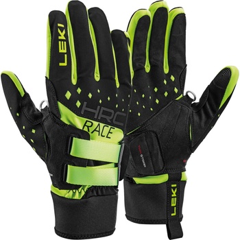 Leki HRC Race Shark black/neon yellow