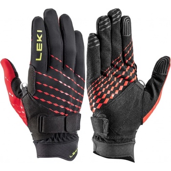 Leki Ultra Trail Breeze Shark black-red-neonyellow