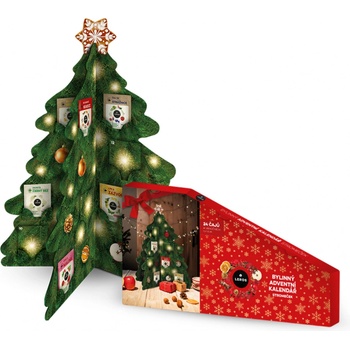 Leros bylinný adventní kalendář stromeček 24 sáčků