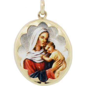 Leru Zlatá madonka malá smalt 10