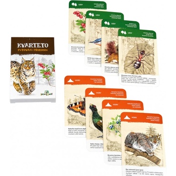 Lesni svět Kvarteto Putování přírodou