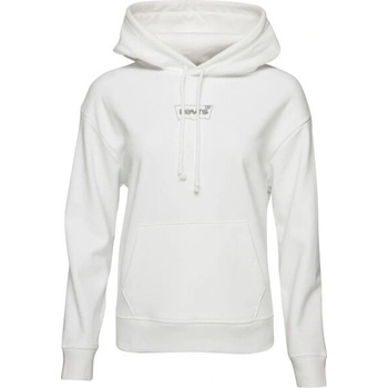 Levi's GRAPHIC STANDARD HOODIE BATWIN dámská mikina bílá