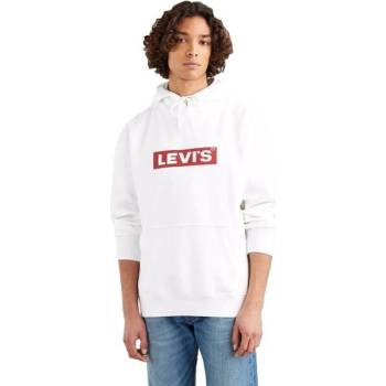 Levi's® T3 Relaxd Graphic Hoodie mikina bílá