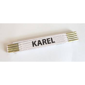 Levior Skládací 2m KAREL PROFI,bílý,dřevo