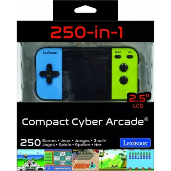Lexibook Compact Cyber Arcade 250 her