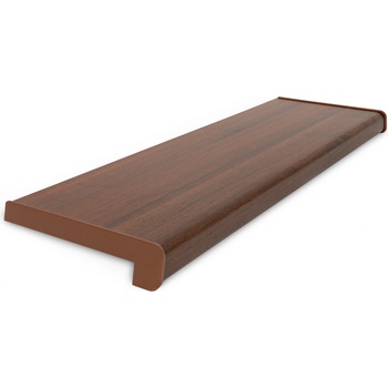LEXIKON dřevotřískový parapet LUX 150 x 1000 mm tmavý dub