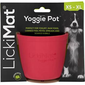 LickiMat Yoggie Pot lízací kelímek růžový