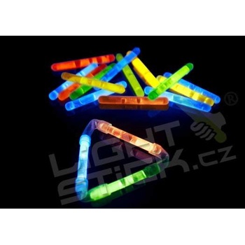 Lightstick MINI Svítící tyčinka modrá 4 cm 2ks