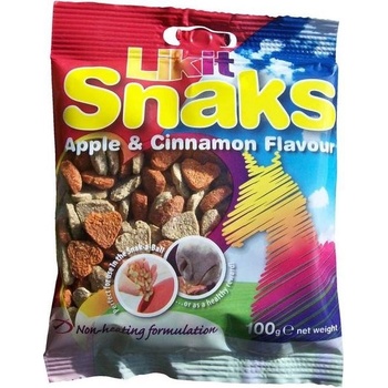 Likit Snaks apple cinnamon pamlsky pro koně 0,1 kg