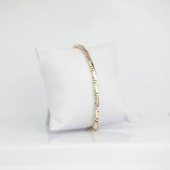 Lillian Vassago Exkluzivní článkový náramek v kombinovaném zlatě LLV31-GB123YW